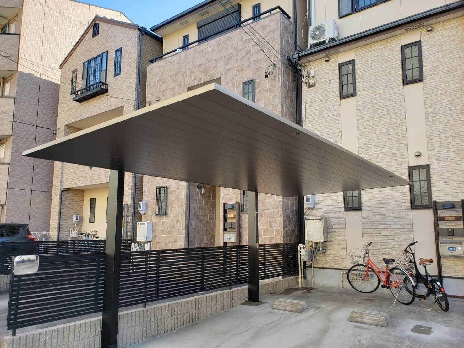 カーポート新設工事 | 名古屋市名東区のエクステリア工事ならイズ美