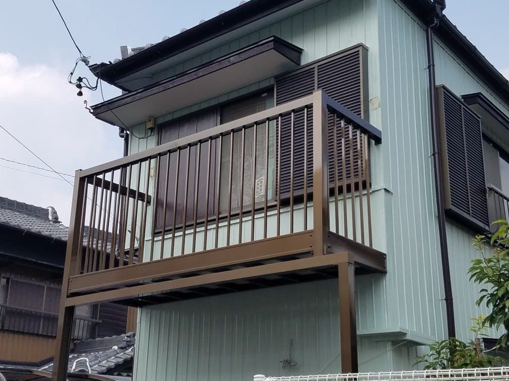 バルコニー取替工事 | 名古屋市名東区のエクステリア工事ならイズ美