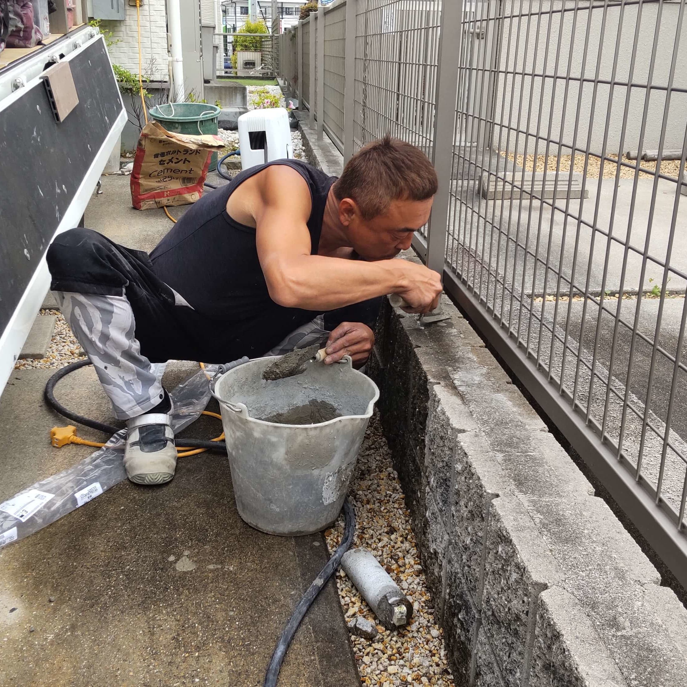 フェンス修理 名古屋市名東区 | 名古屋市名東区でエクステリア工事ならイズ美