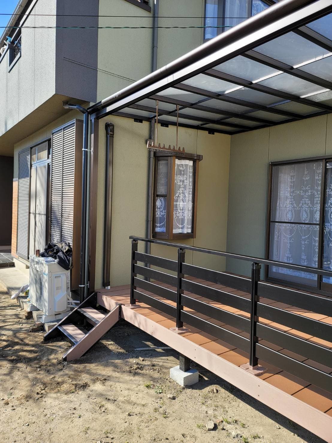 ウッドデッキ設置 | 名古屋市名東区のエクステリア工事ならイズ美