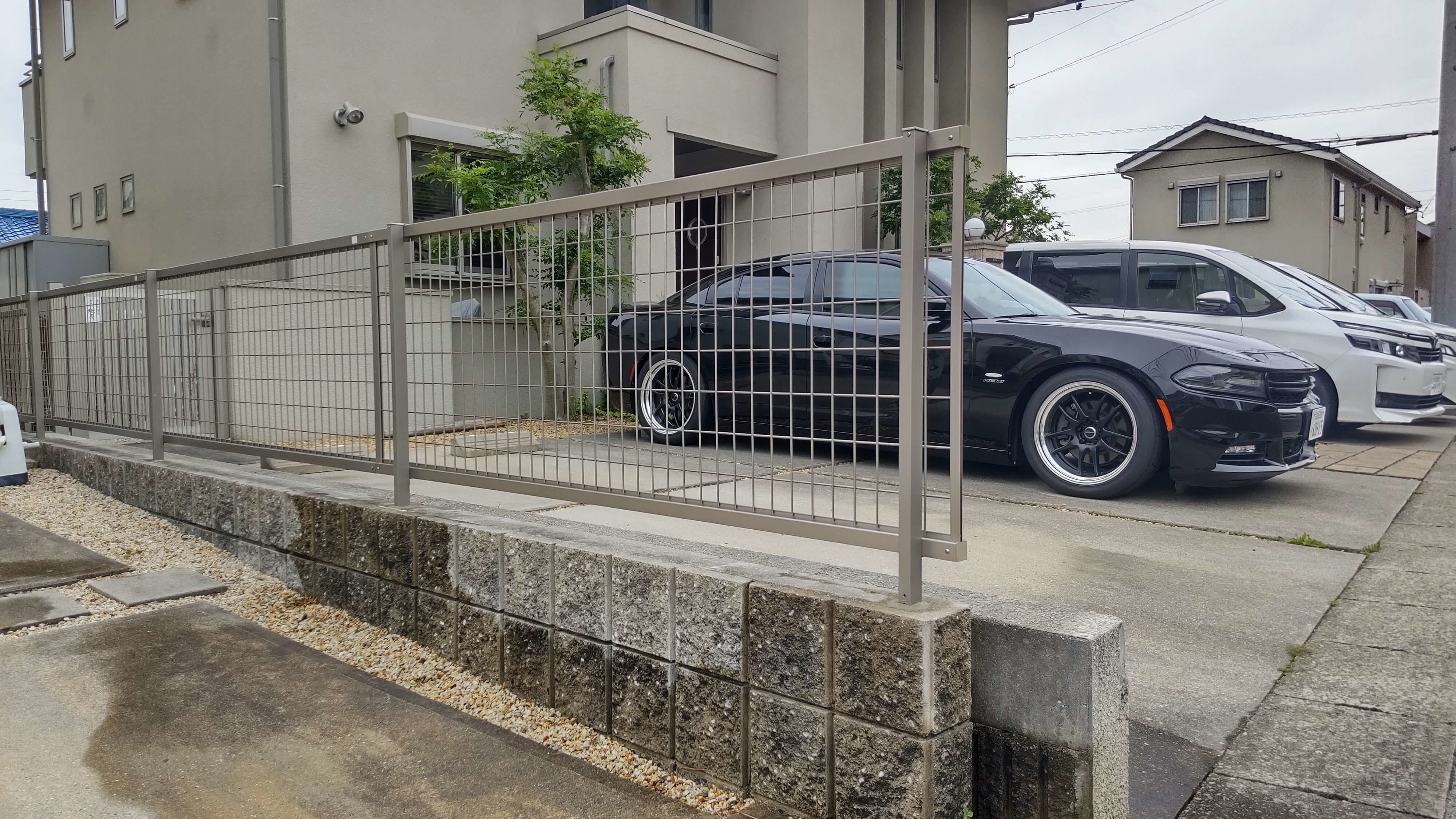 フェンス新設 名古屋市名東区 | 名古屋市名東区でエクステリア工事ならイズ美