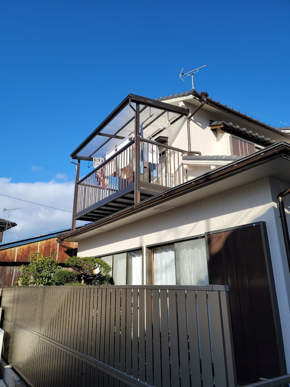 バルコニー設置 | 名古屋市名東区のエクステリア工事ならイズ美