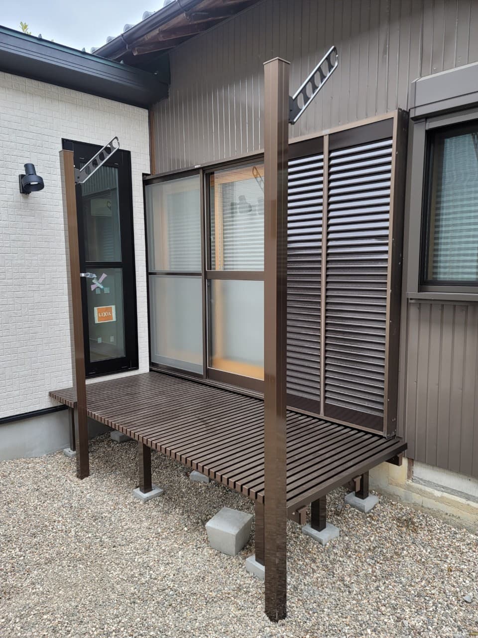 ウッドデッキ設置 | 名古屋市名東区のエクステリア工事ならイズ美